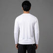Men's full sleeves active tee by ZAKWEAR, black athletic shirt with moisture-wicking fabric and crew neckline.