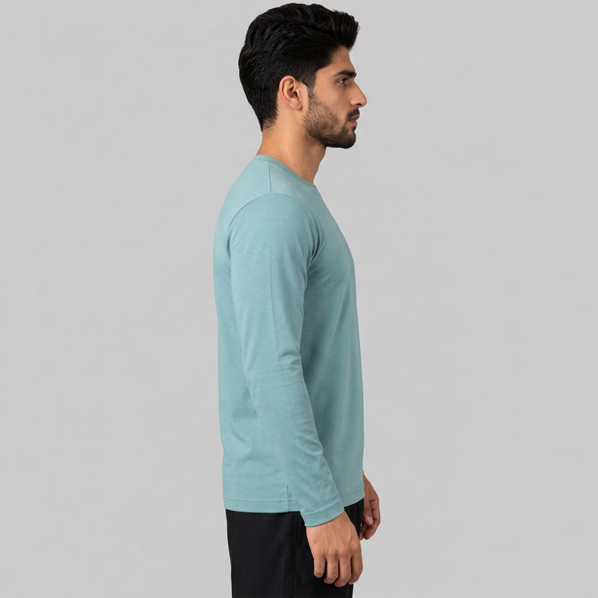 Men's full sleeves active tee by ZAKWEAR, lightweight athletic shirt with a fitted design and moisture-wicking fabric.