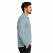 Men's classic full sleeves polo shirt by ZAKWEAR, showing a navy blue cotton polo with collar and button placket.