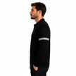 Men's classic full sleeves polo shirt by ZAKWEAR, navy blue with a collar and button placket, displayed on a plain background.