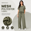 WOMEN'S LOOSE FIT 2 PCS TRACKSUIT