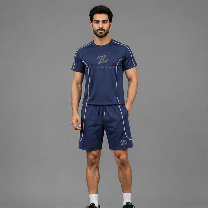 Men's Activewear T-Shirt & Shorts Set