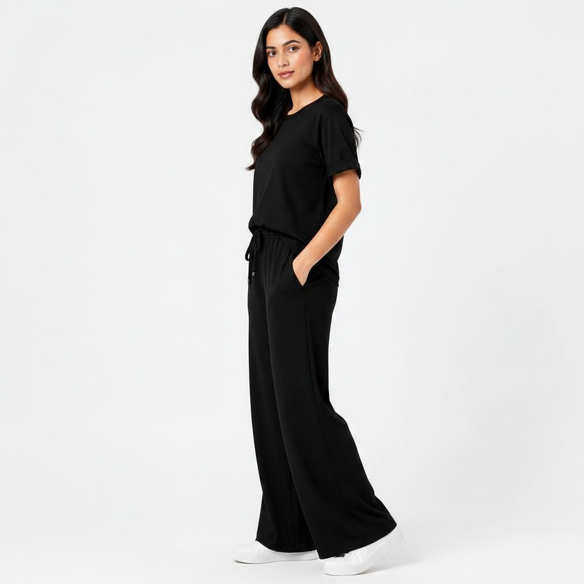 WOMEN'S LOOSE FIT 2 PCS TRACKSUIT