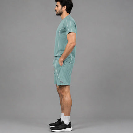 Men's Activewear T-Shirt & Shorts Set