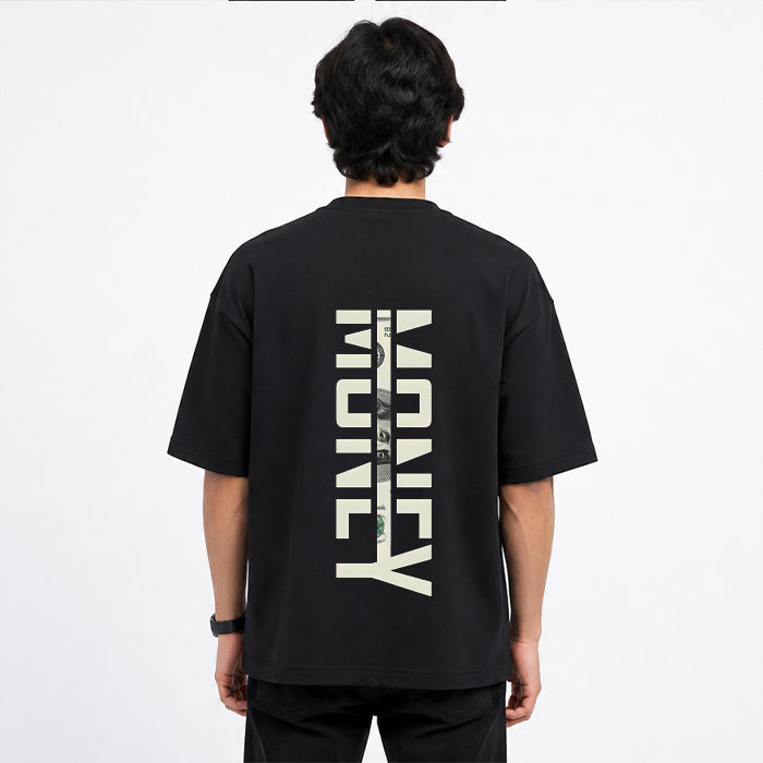 Men's loose fit baggy drop shoulder shirt by ZAKWEAR, shown in a relaxed, casual fit with dropped shoulders and comfortable style.