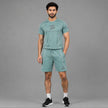 Men's Activewear T-Shirt & Shorts Set