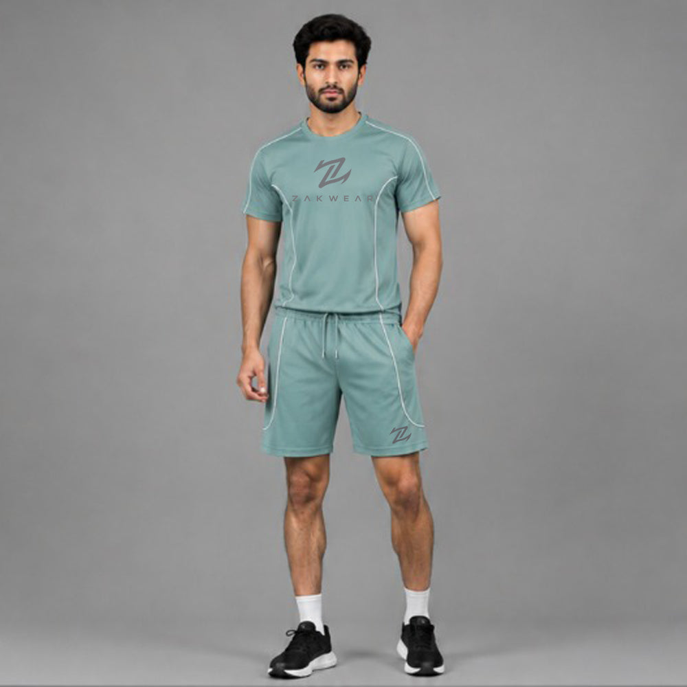 Men's Activewear T-Shirt & Shorts Set