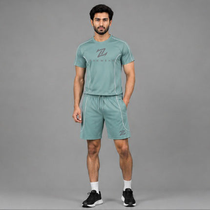 Men's Activewear T-Shirt & Shorts Set