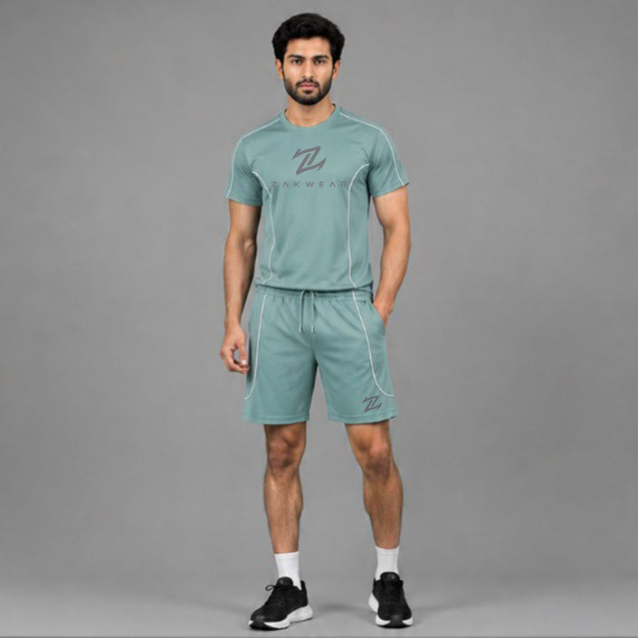Men's Activewear T-Shirt & Shorts Set
