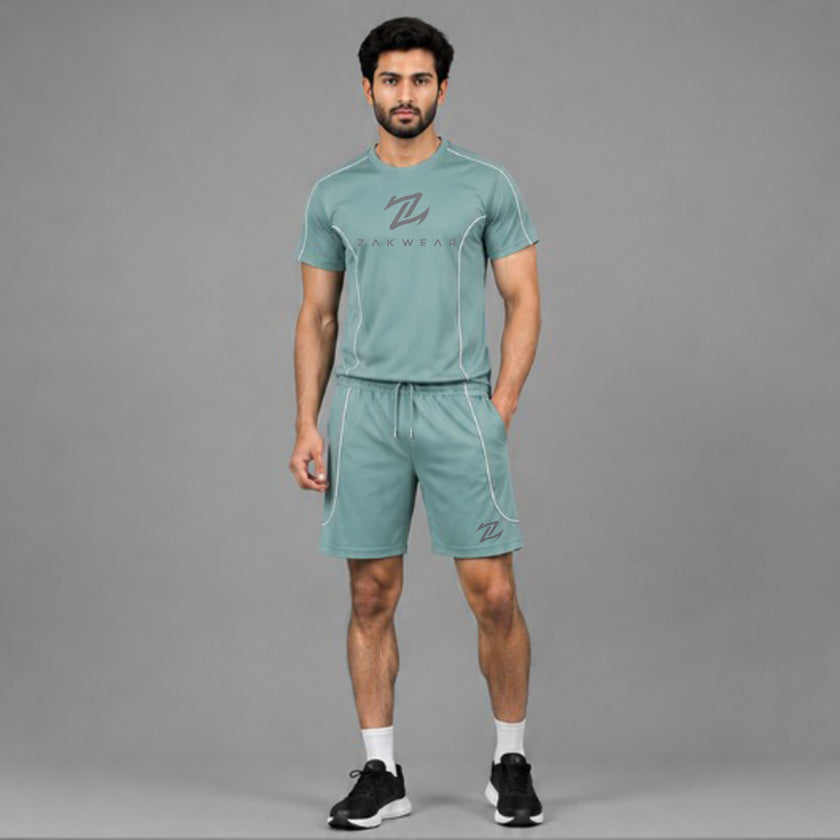 Men's Activewear T-Shirt & Shorts Set