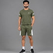Men's Activewear T-Shirt & Shorts Set