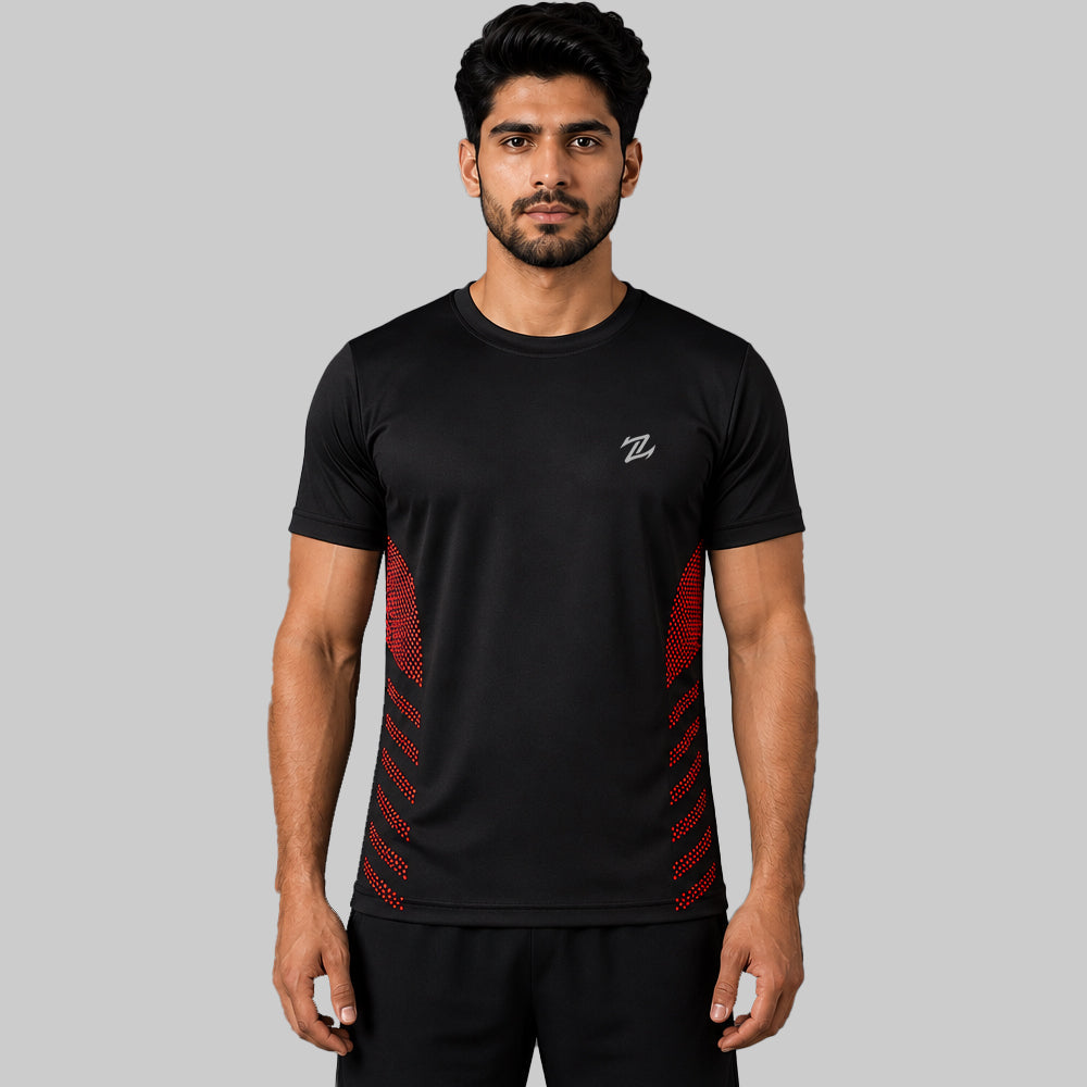 MENS ACTIVE WEAR PRINTED TEE