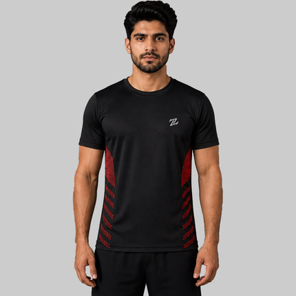 MENS ACTIVE WEAR PRINTED TEE