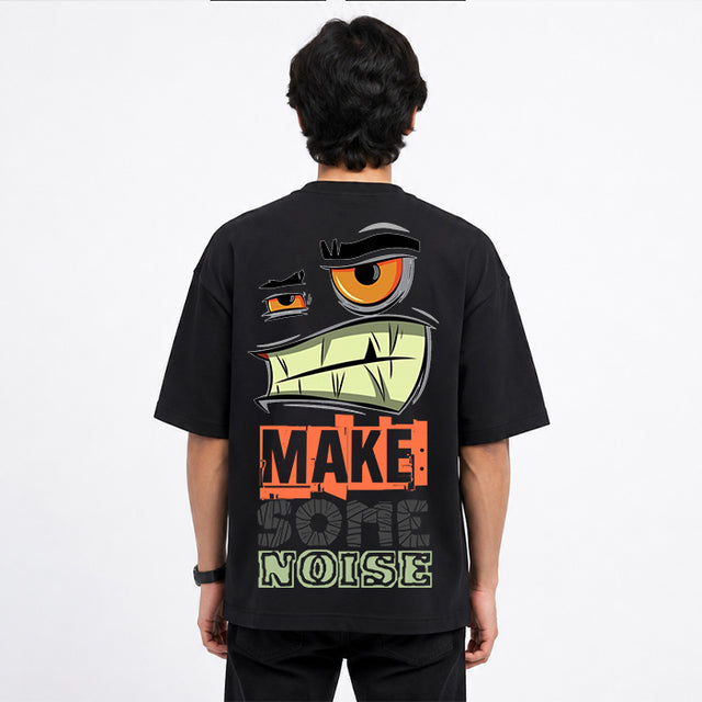 Men's loose fit baggy drop shoulder shirt by ZAKWEAR, shown in a relaxed fit with dropped shoulders and casual style.