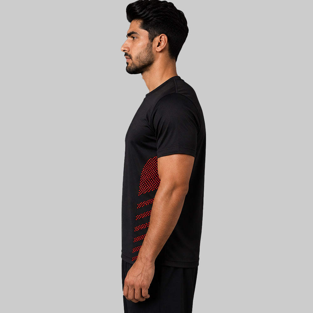 MENS ACTIVE WEAR PRINTED TEE