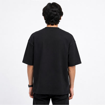 Men's loose fit baggy drop shoulder shirt by ZAKWEAR, featuring a relaxed style and casual fit in soft fabric.