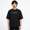 Men's loose fit baggy drop shoulder shirt by ZAKWEAR, shown in beige with relaxed fit and dropped shoulder design.