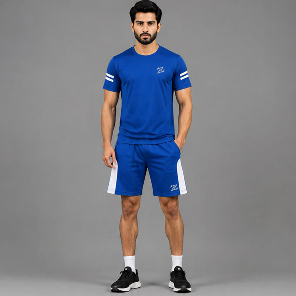 Men's Activewear T-Shirt & Shorts Set