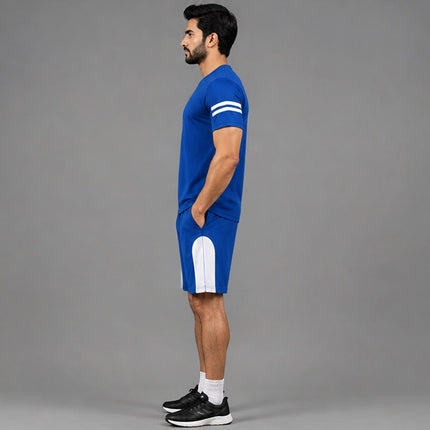 Men's Activewear T-Shirt & Shorts Set
