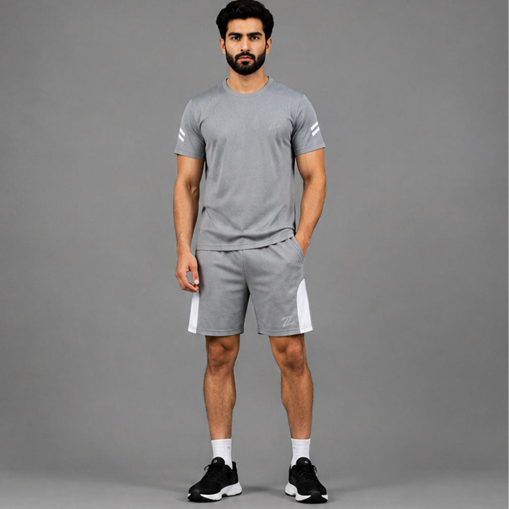 Men's Activewear T-Shirt & Shorts Set