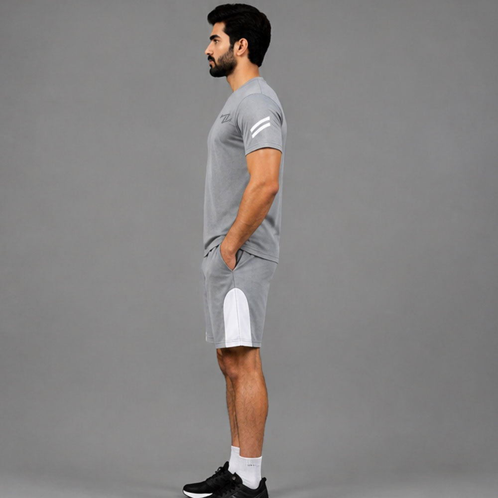 Men's Activewear T-Shirt & Shorts Set