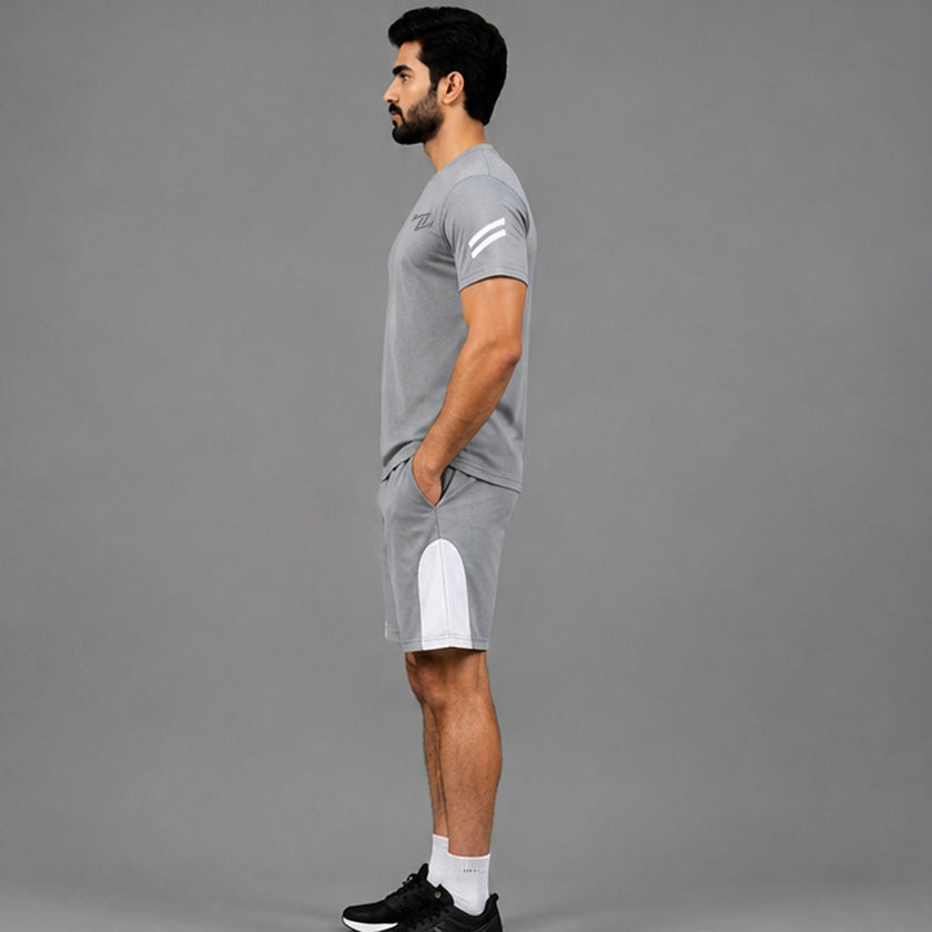 Men's Activewear T-Shirt & Shorts Set
