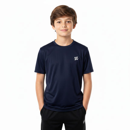 Kids pack of 2 quick-dry T-shirts by ZAKWEAR, featuring comfortable, breathable fabric ideal for outdoor activities.