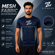 Men's active wear panelled t-shirt by Zakwear featuring breathable fabric and sporty design, perfect for workouts.