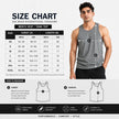 Men's pack of three ZAKWEAR tank tops for workout, gym, and everyday wear, shown in various colors on a plain background.