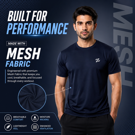 MENS ACTIVE WEAR BASIC TEE