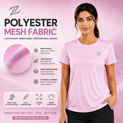 Women's activewear basic tee