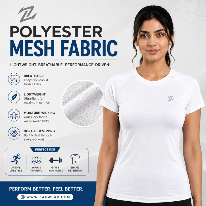 Women's activewear basic tee