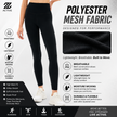 Pair of women's leggings by ZAKWEAR featuring a sleek, fitted design in a solid color, perfect for casual or active wear.