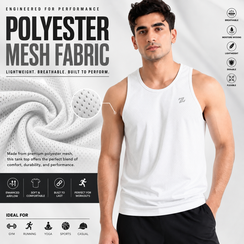 MEN'S BASIC VEST TANKTOP
