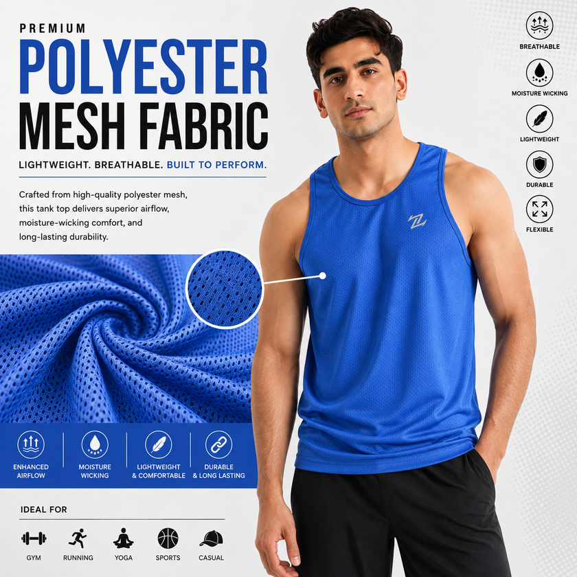 MEN'S BASIC VEST TANKTOP