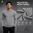 Men's full-sleeve active tee by ZAKWEAR, featuring a comfortable fit and breathable fabric, ideal for workouts and casual wear.