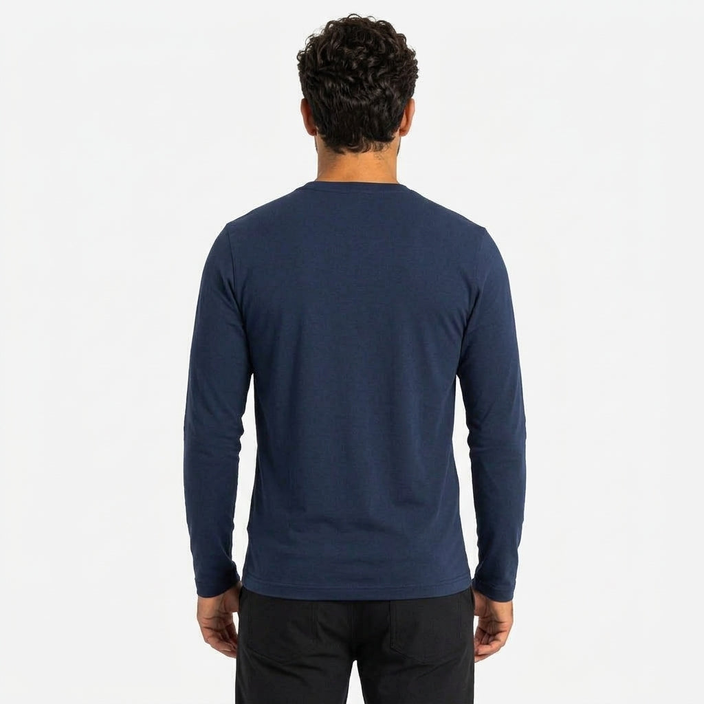 Men's full sleeve active tee by ZAKWEAR featuring a sleek, fitted design ideal for sports and casual wear.
