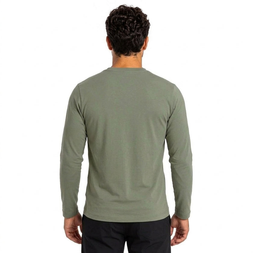 Men's full sleeves active T-shirt by ZAKWEAR, featuring a comfortable fit and sporty design in breathable fabric.