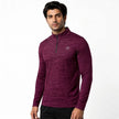 Men’s Lightweight Activewear Half-Zip Long Sleeve Performance Pullover