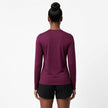 Women's Lightweight Melange Crewneck Activewear Shirt – Full Sleeve Performance Workout Top