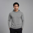 Men's full sleeves hooded active tee
