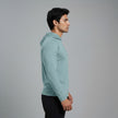 Men's full sleeves hooded active tee