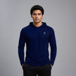 Men's full sleeves hooded active tee