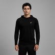 Men's full sleeves hooded active tee