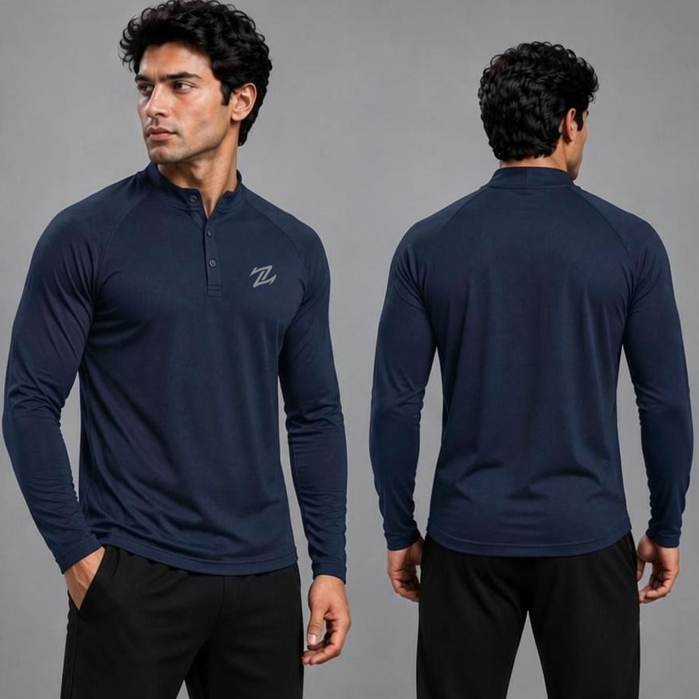 Men's full sleeves active tee