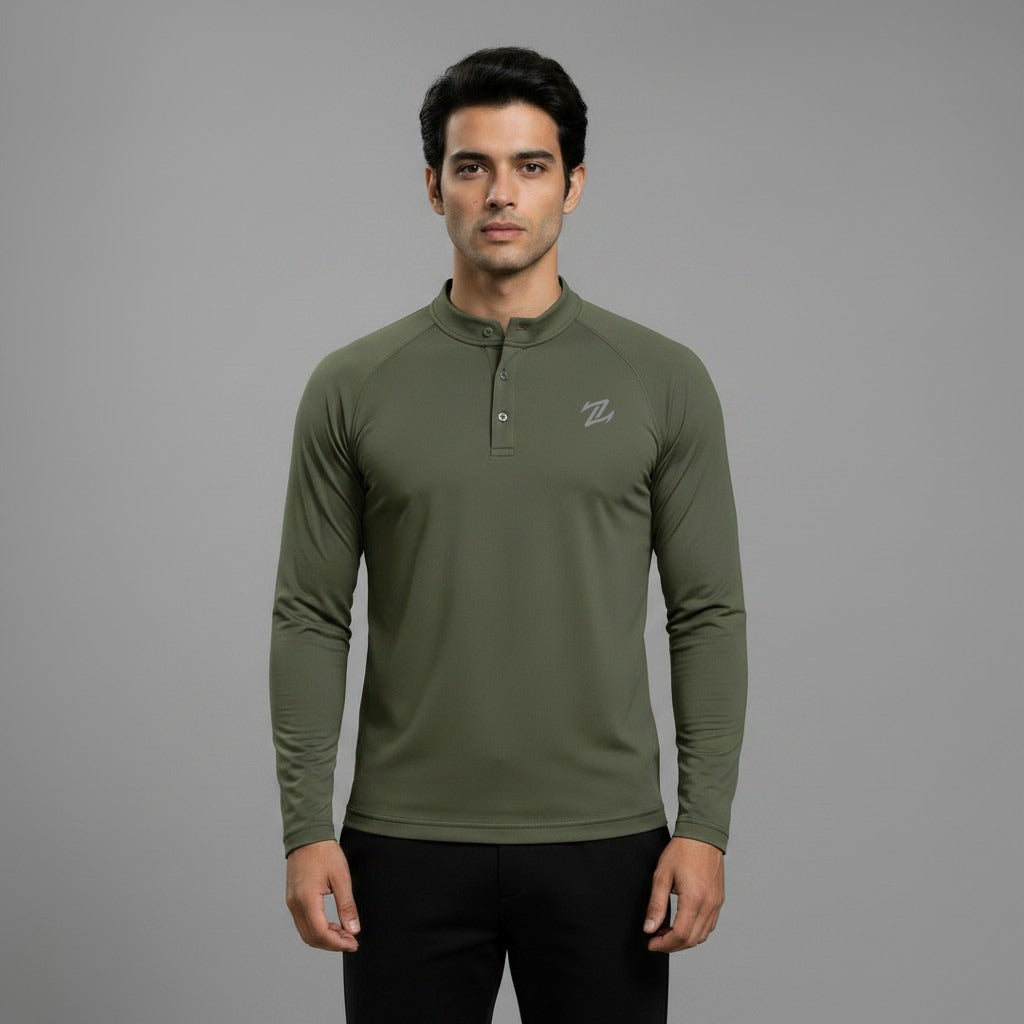 Men's full sleeves active tee