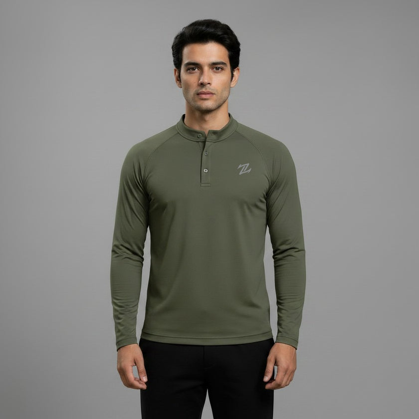 Men's full sleeves active tee