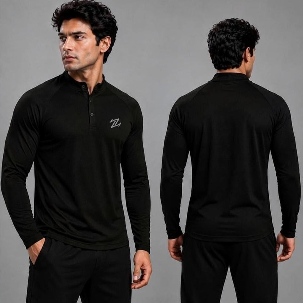 Men's full sleeves active tee