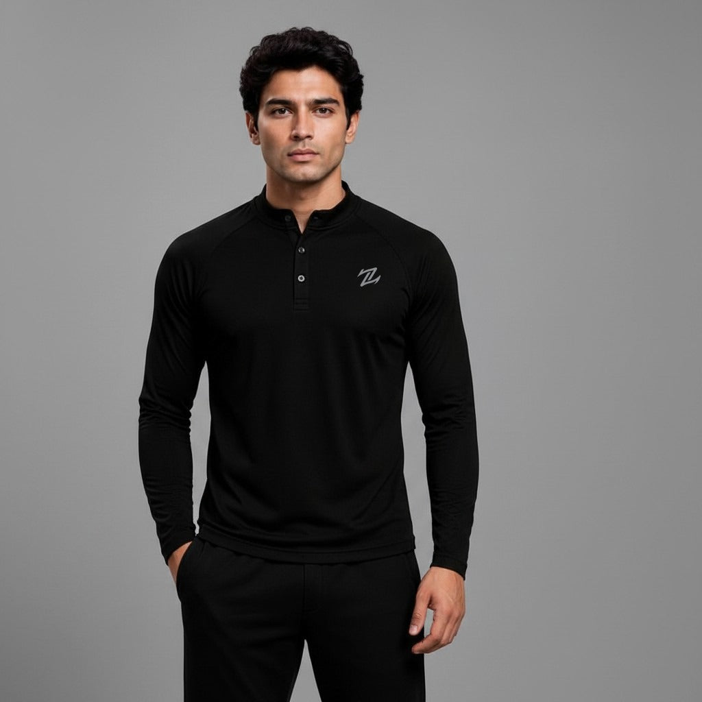 Men's full sleeves active tee