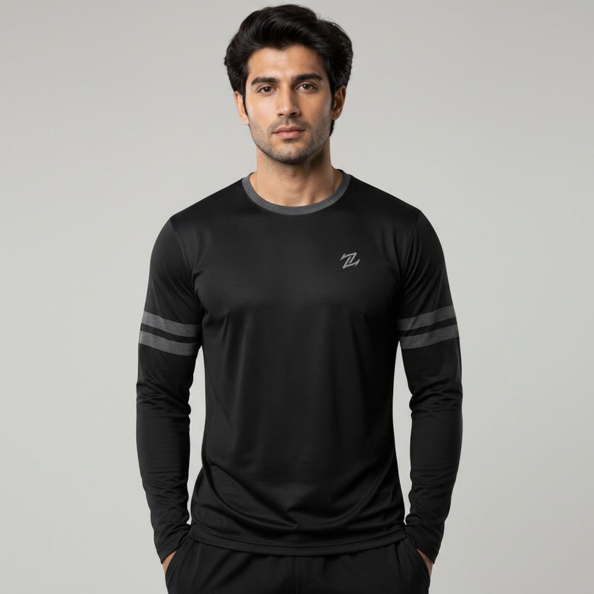 Men's full sleeves active tee